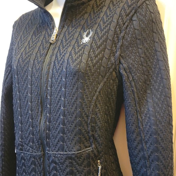 Spyder Full Zip textured Jacket - Picture 3 of 14